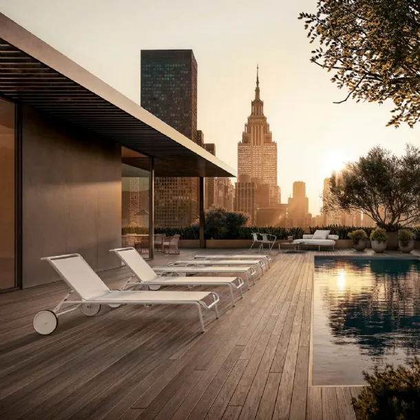 Day Bed Calipso in synthetic fiber by Flexform