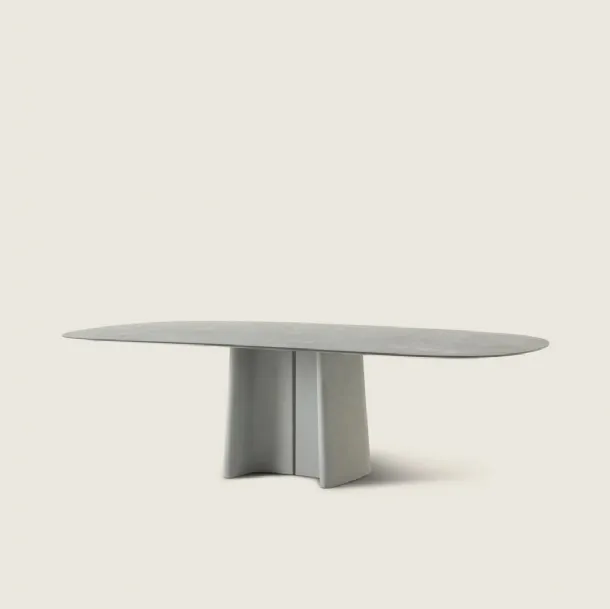 Tara Outdoor Concrete Table by Flexform