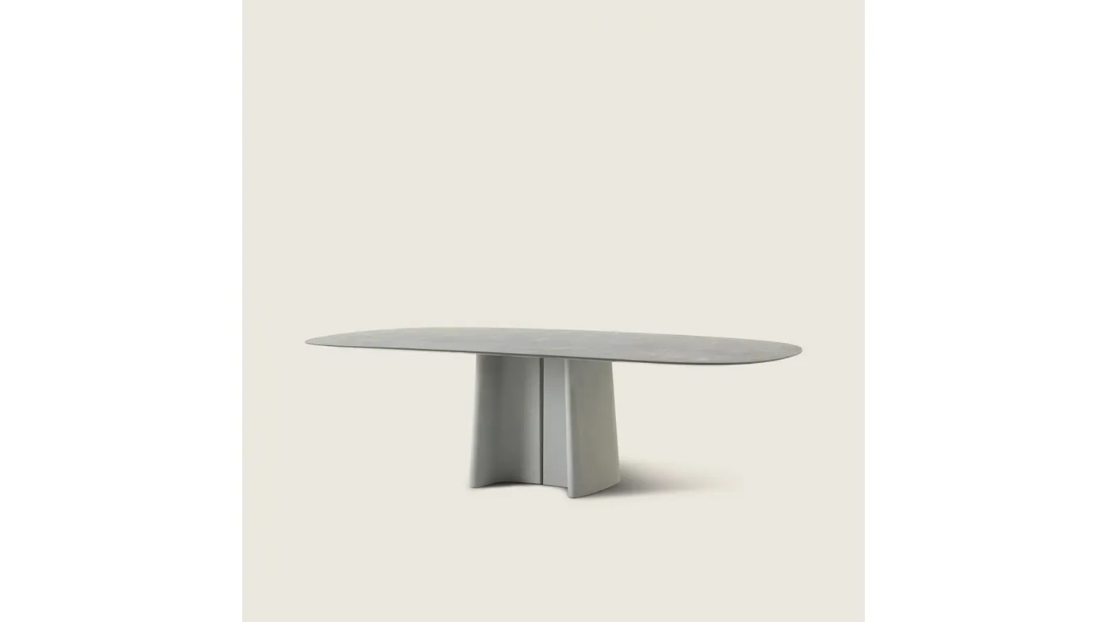 Tara Outdoor Concrete Table by Flexform
