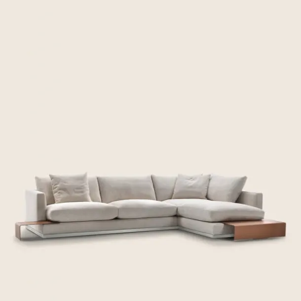 Long Island 05 corner sofa by Flexform