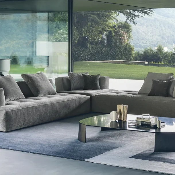 Melvil upholstered fabric sofa by Desirèe