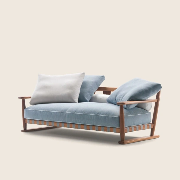 Flexform Meriggio Wooden Sofa